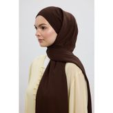 Qef Comfort Luxe Şal Acı Kahve