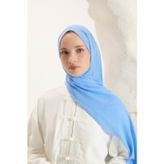 Qef Daily Cotton Şal Açık Mavi