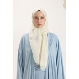 Qef Daily Cotton Şal Ekru