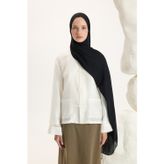 Qef Daily Cotton Şal Siyah