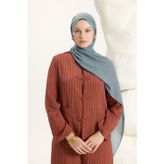 Qef Daily Cotton Şal Soft Mavi