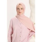 Qef Daily Cotton Şal Somon