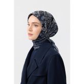 Qef Pamuk Eşarp Tale Lacivert