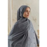 Qef Soft Line Pamuk Şal Antrasit