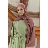 Qef Soft Line Pamuk Şal Mürdüm Eriği