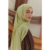 Qef Soft Line Pamuk Şal Uçuk Yeşil