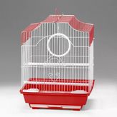 Qh Pet Kuş Kafesi 30X23x39 Cm Kırmızı H89102-R Kanarya Muhabbet Kuşu İçin