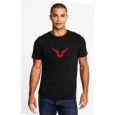 Qivi Code Geass Baskılı Siyah Erkek Örme T-shirt