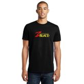 Qivi Conqueror Balde Baskılı Siyah Erkek Örme T-shirt