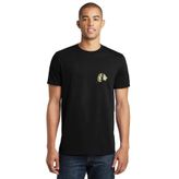 Qivi Death Note Moon Baskılı Siyah Erkek Örme T-shirt