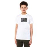 Qivi V Pink Floyd Dark Side Of Baskılı Beyaz Erkek Çocuk T-shirt