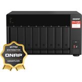 Qnap TS-873A04 8gb 4tb+4tb+4tb 8x3.5" Disk Yuvalı Nas Server
