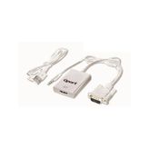 Qport Q-VH VGA to HDMI Ses Çevirici