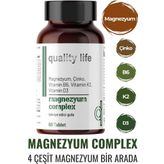 Quality Life Magnezyum Complex 60 Tablet