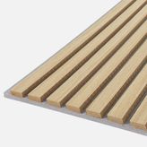Quanti 52x244x1.8 cm Açık Gri Meşe Dikdörtgen Akustik Duvar Paneli