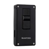 Quantoro 2 Torch Pürmüz Siyah Metal Puro Çakmağı