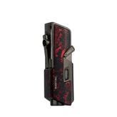 Quantoro MGM05-36 Delicili İğneli Jet Alev Red Marble Çakmak