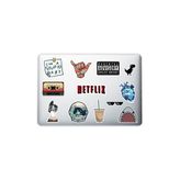 Quart Aksesuar Dekoratif Laptop Notebook Tablet Telefon Sticker Set 002