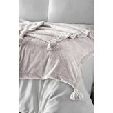 Quattro Home Puffy Wellsoft Battaniye - Vizon