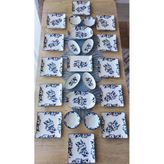 QUEEN Jasmine Pattern 12 Kişilik 23 Parça Kahvaltı Takımı