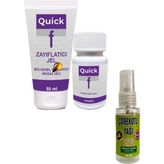 Quickf Bakım Seti + Masaj Yağı 30 ml - Siyah