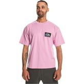 Quiksilver Back Flash Erkek Mor Tişört - XL