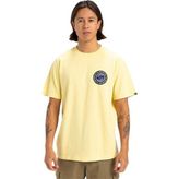 Quiksilver Circle Back Erkek Tişört - Sarı - M
