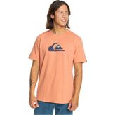Quiksilver Comp Logo Erkek Tişört Kiremit