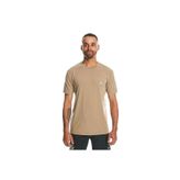 Quiksilver EQYKT04311-34054 Coastal Run Ss Erkek Kahverengi Günlük Stil T-Shirt