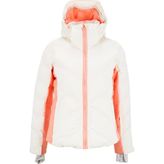 Quiksilver ERJTJ03525-SNOWDRIFT Kadın Kayak Montu Beyaz Normal Desenli Rahat Kullanım için - XS