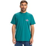 Quiksilver Ev Beach Blast Erkek Yeşil Tişört