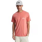 Quiksilver Ev Mini Logo Erkek Pembe Tişört