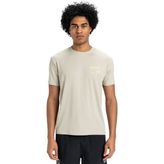 Quiksilver Lap Time Erkek Gri Tişört
