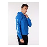 Quiksilver Mavi Erkek Kapüşon Regular Fit Sweatshirt AQYFT03358OMNI LOGO HOODIE