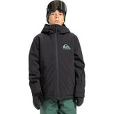 Quiksilver Mission Youth Jk Erkek Çocuk Siyah Snowboard Ceketi - 8 Yaş