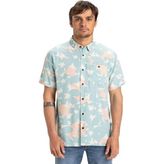 Quiksilver Safe Paradise Erkek Mavi Gömlek - Turkuaz