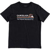 Quiksilver Stone Cold Çocuk T-Shirt - 12 Yaş - Siyah