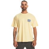 Quiksilver Take Us Back Bubble Erkek Sarı Tişört