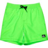 Quiksilver Yeşil Erkek Çocuk Şort Mayo EQBJV03543-EVD Solıd - 16 Yaş