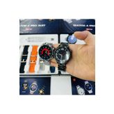 QÜMÜŞ Watch 4 Pro Suit Yuvarlak Ekranlı 7 Kordonlu Akıllı Saat Erkek Kol Saati Bay
