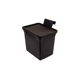QUTU Q-TRASH BIN 5 L SİYAH ÇÖP KOVASI