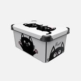 Qutu Style Meow Cat 10 lt Saklama Kutusu