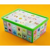 QUTU Trend Box Looking Learning 10 Lt Oyuncak Saklama Kutusu