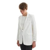 Quzu Kadın Blazer Ceket Ekru 50873