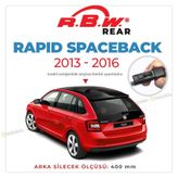 R.B.W 2013-2016 Skoda Rapid Spaceback Arka Silecek