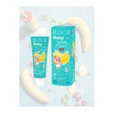R.O.C.S. Baby 0-3 Yaş Muz Püresi Tadında 45 gr Bebek Diş Macunu