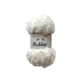 Rabbit Örgü İpi Beyaz%100 Polyester 100g 65m (70111)