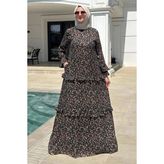 Rabia Şamlı Mine Elbise Yeşil - 36 - Fashion