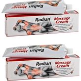 Radian 2 Adet Masaj Kremi 100 ml