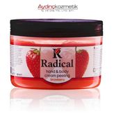 Radical Peeling El & Vücut 400 ml Çilek - 12 Adet